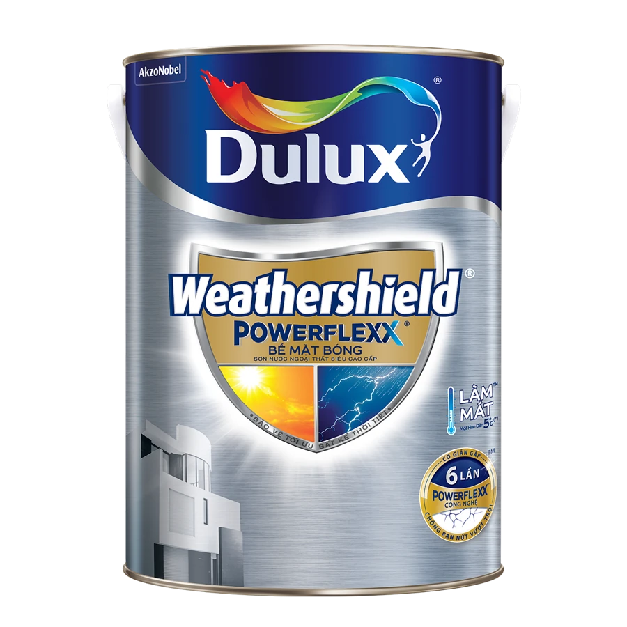 Dulux Weathershield Powerflexx Bề Mặt Bóng — ảnh sản phẩm từ Dulux
