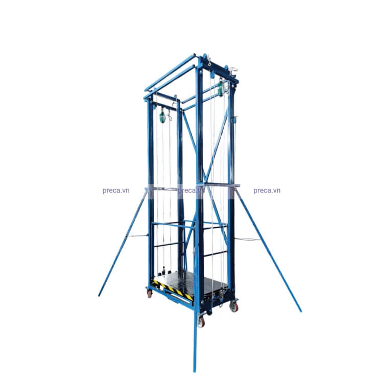 Giàn nâng điện 2 cấp tải trọng nâng 300kg chiều cao nâng 4m — ảnh sản phẩm từ PRECA