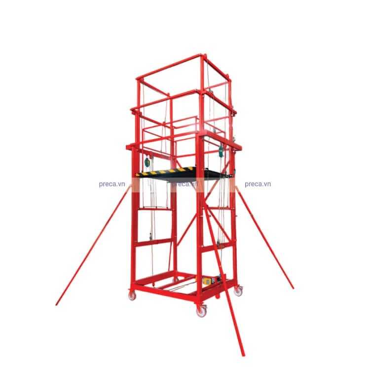 Giàn nâng điện thủy lực 3 cấp tải trọng nâng 500 kg chiều cao nâng 6m — ảnh sản phẩm từ PRECA