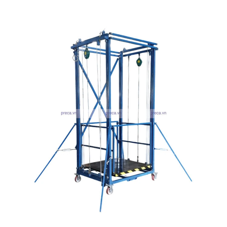 Giàn nâng điện 2 cấp tải trọng nâng 500 kg chiều cao nâng 3m — ảnh sản phẩm từ PRECA