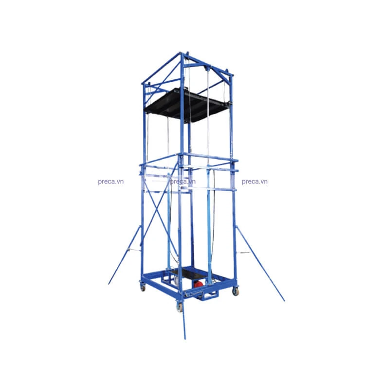 Giàn nâng điện thủy lực 2 cấp tải trọng nâng 1000 kg chiều cao nâng 4m — ảnh sản phẩm từ PRECA