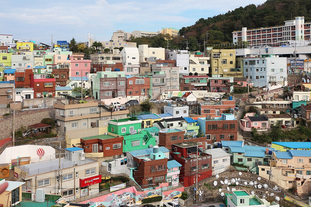 L&agrave;ng Gamcheon, Busan &mdash; ảnh minh họa &dstrok;iểm &dstrok;ến